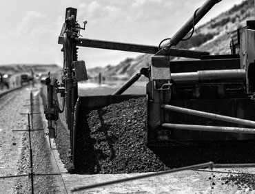 New asphalt installations